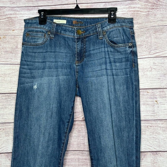 KUT from the Kloth Women's Blue Denim Boyfriend Jeans Size 8 - Picture 8 of 13